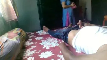 Flashing on real indian maid video porn