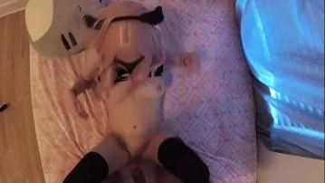 Vidéo de baise pov dun chaton en cosplay